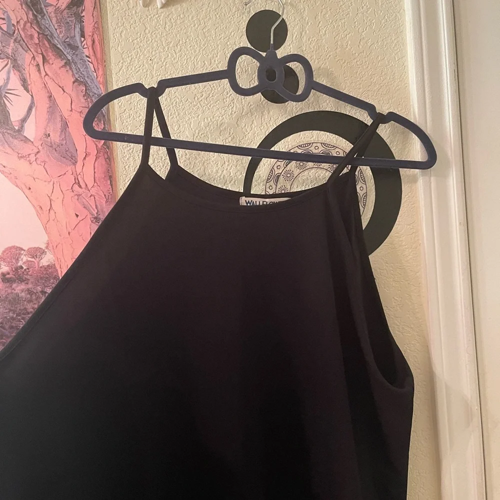 Wallflower Plus Size Womens Black Slip Dress mini size 2X NEW